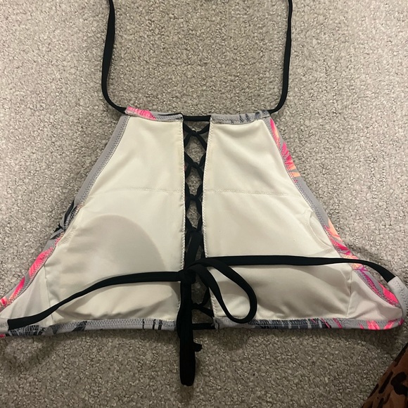 high neck swimsuit top - Picture 2 of 2